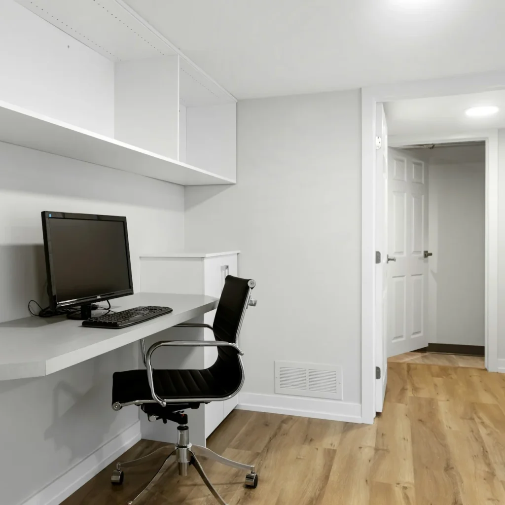 Basement room - clean